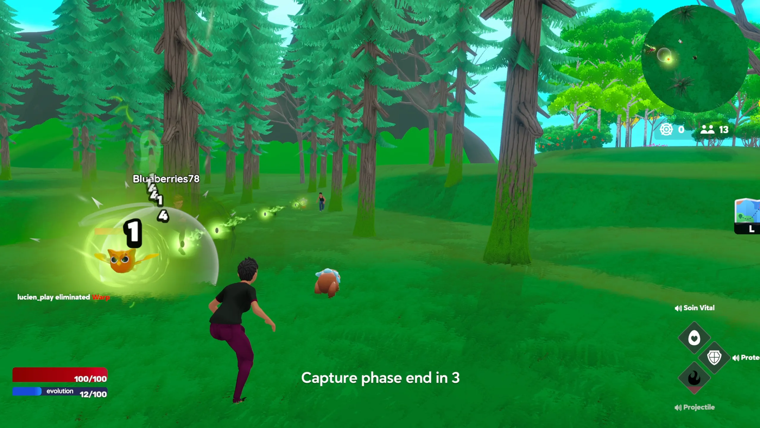 Phase de capture